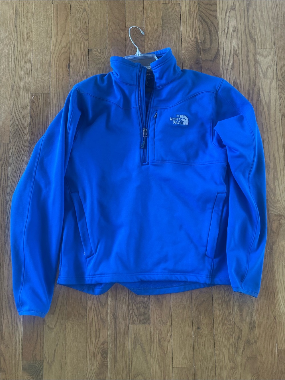 The North Face Electric Blue Men's Half-Zip Fleece Jacket